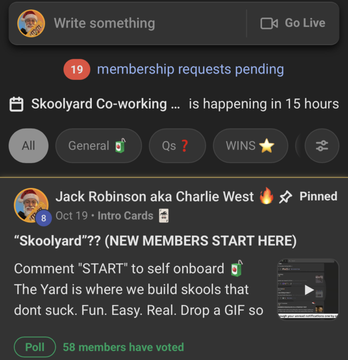 Lots of friends inbound