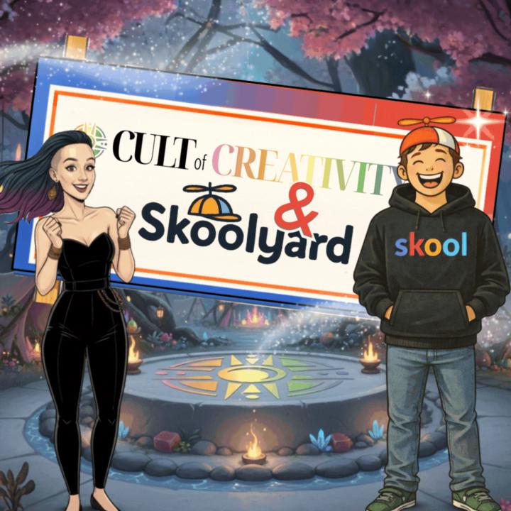 𝕎𝕙𝕖𝕣𝕖 𝕊𝕥𝕣𝕒𝕥𝕖𝕘𝕪 𝕄𝕖𝕖𝕥𝕤 𝕊𝕠𝕣𝕔𝕖𝕣𝕪 ✨ A Skoolyard x Cult of Creativity Collab