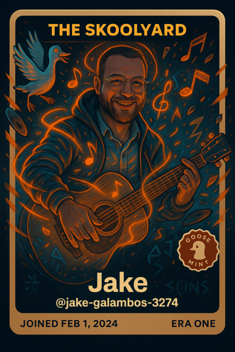 🎸🧃 JAKE “4-FINGER FRET WIZARD” JUST DROPPED INTO THE YARD LOL