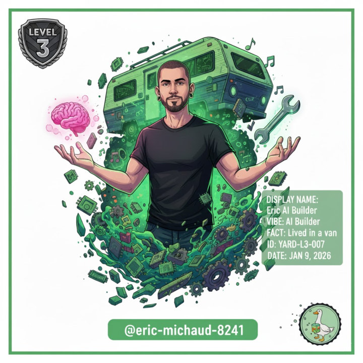 Congratulations Eric Michaud- Level 3