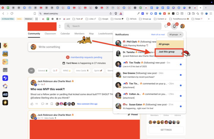 What’s your best Skool tip from 2025?