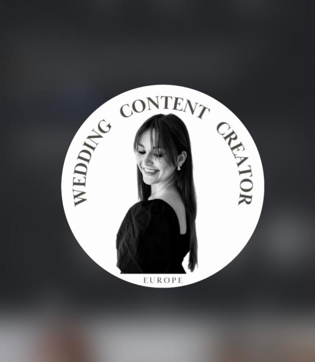 Thea Wedding Content Creator Europe