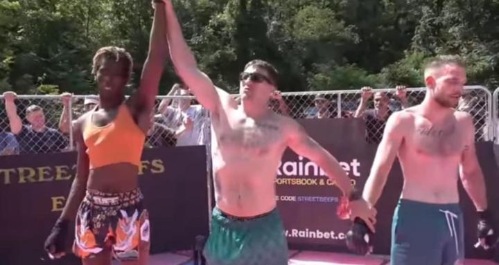 Free form MMA training group