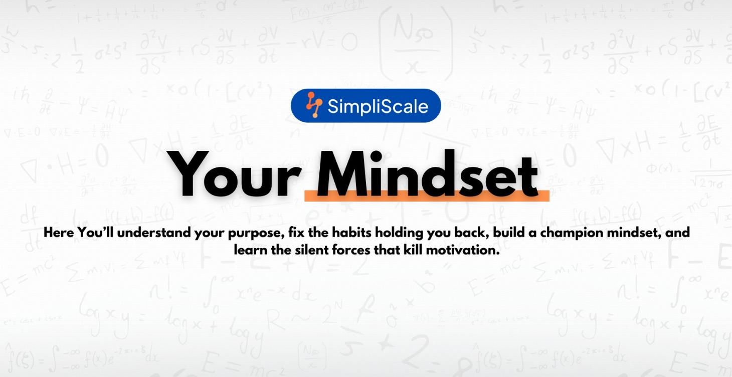 Your Mindset (Start Here)