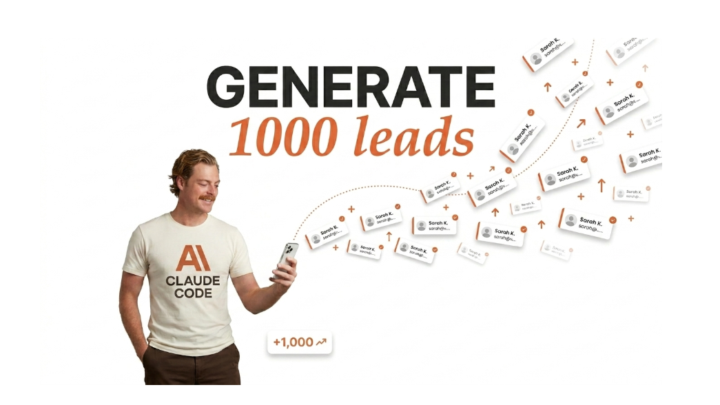 I generated 1,000 qualified leads in a single day using Claude Code.