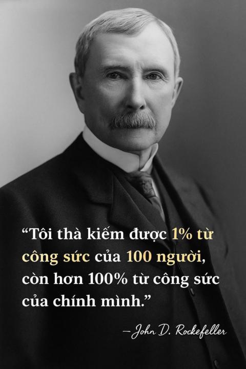 Giàu không phải vì làm nhiều