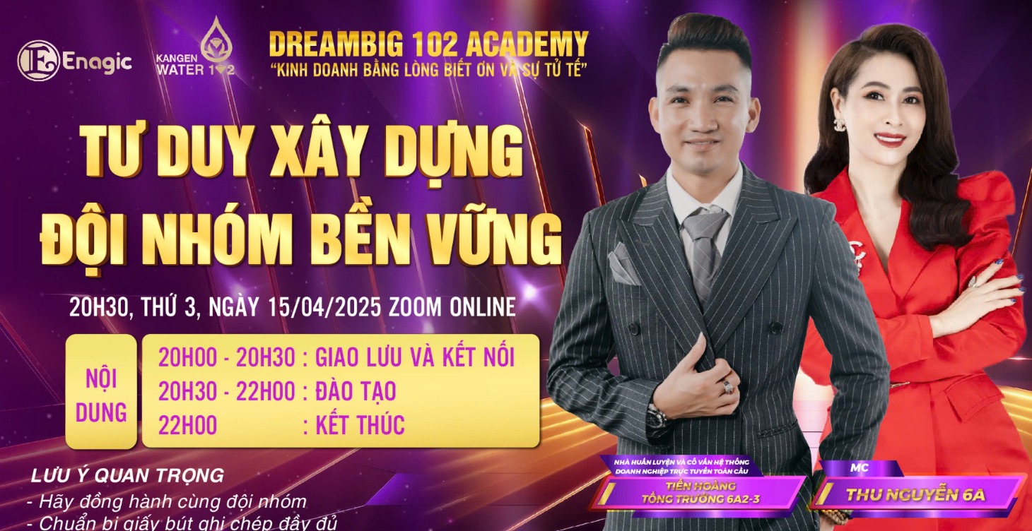 TƯ DUY XÂY DỰNG ĐỘI NHÓM BỀN VỮNG