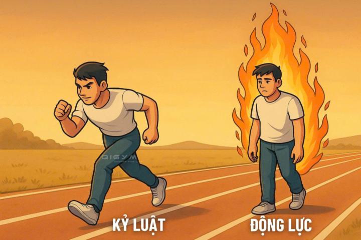 ĐỘNG LỰC GIÚP BẠN BẮT ĐẦU – NHƯNG CHỈ CÓ KỶ LUẬT MỚI GIÚP BẠN ĐI ĐẾN CÙNG!