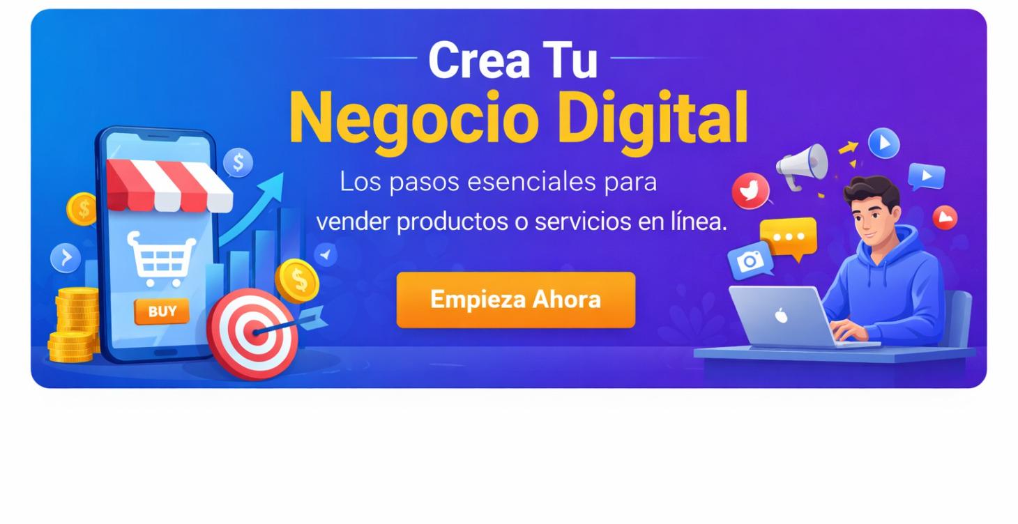 Como crear tu negocio digital