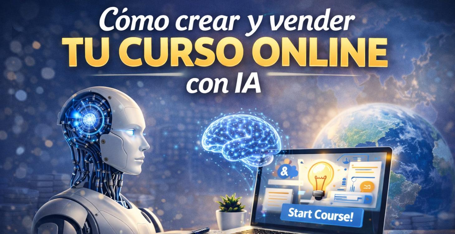 Cómo crear y vender tu curso online con ia