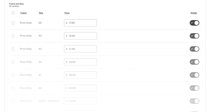 Multiple listings have had prices change and domestic removed 