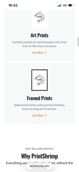 Framed prints!