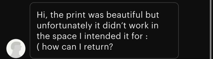 Customer return