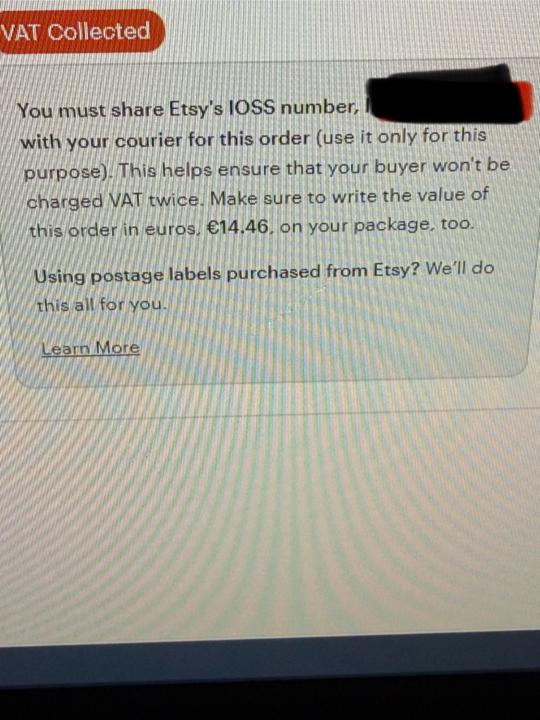 VAT order in Ireland