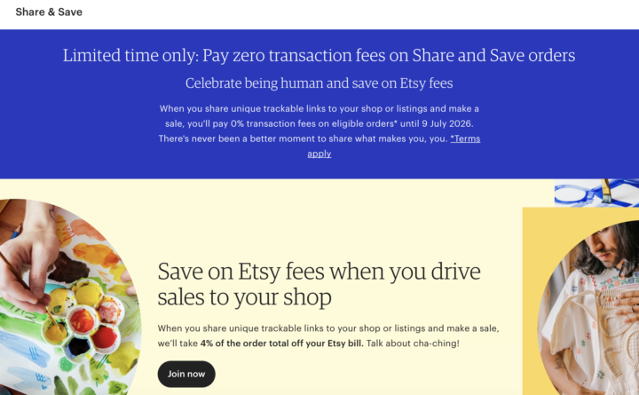 Anyone using Etsy Share & Save?