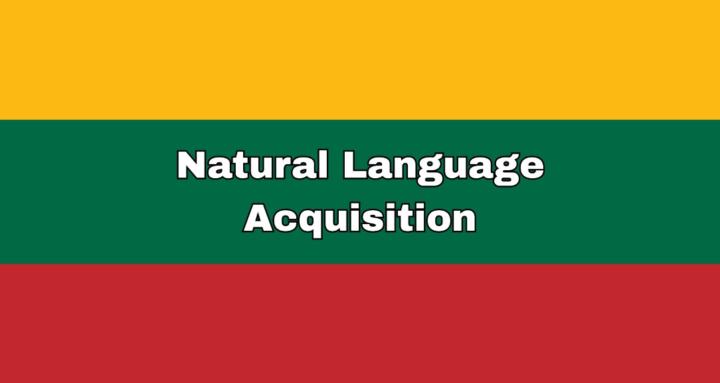 Natural Language Acquisition