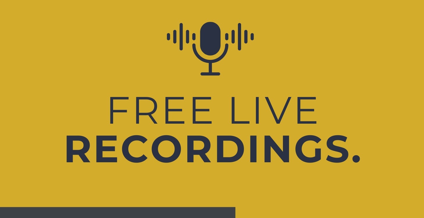 FREE Live Recordings