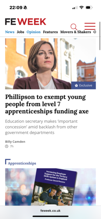 MASSIVE NEW TO APPRENTICESHIP FUNDING!