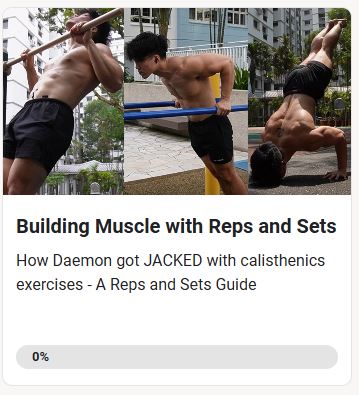 NEW COURSE RELEASED - Building Muscle with Reps & Sets