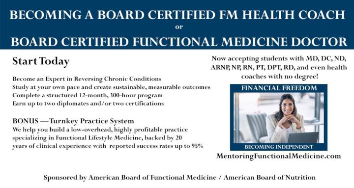 Mentoring Functional Medicine