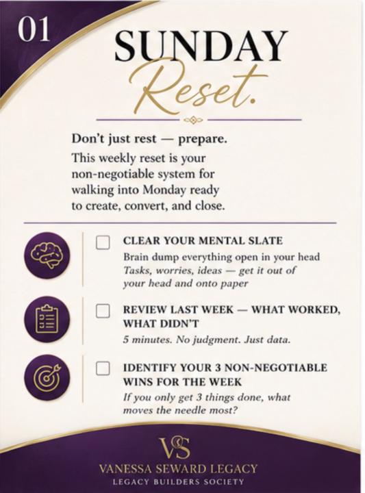 🌅 The Legacy Reset