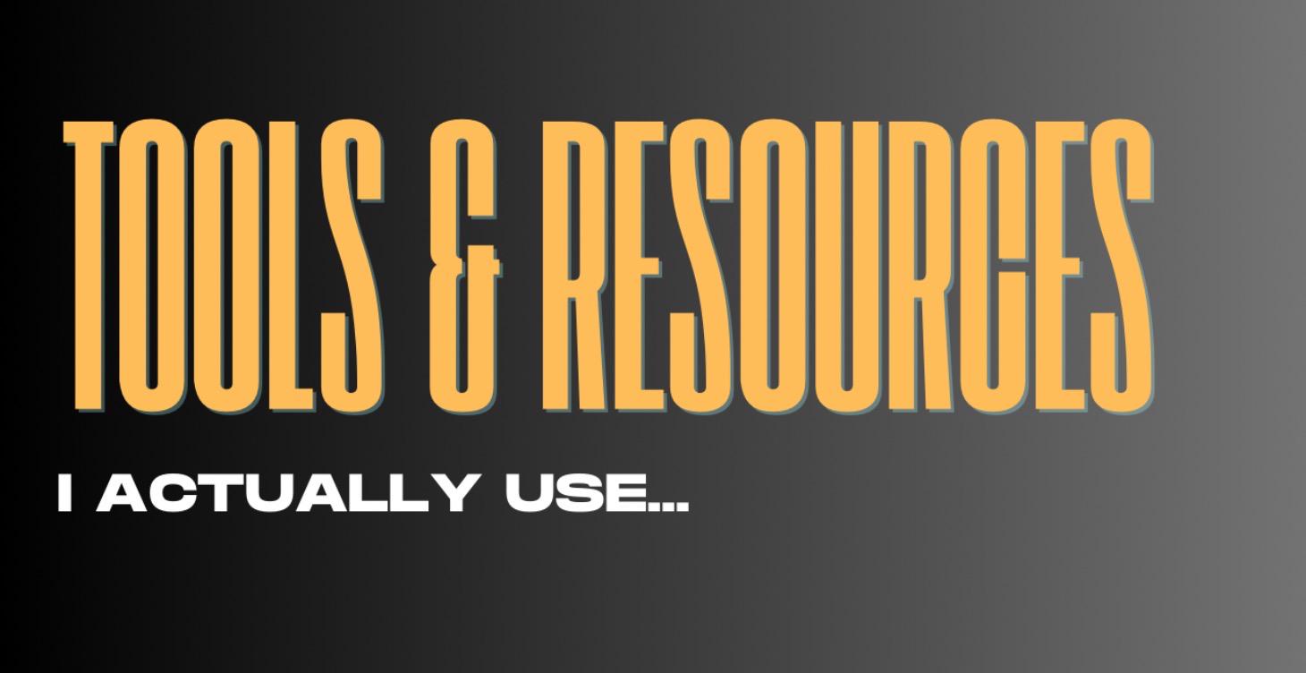 Tools & Resources