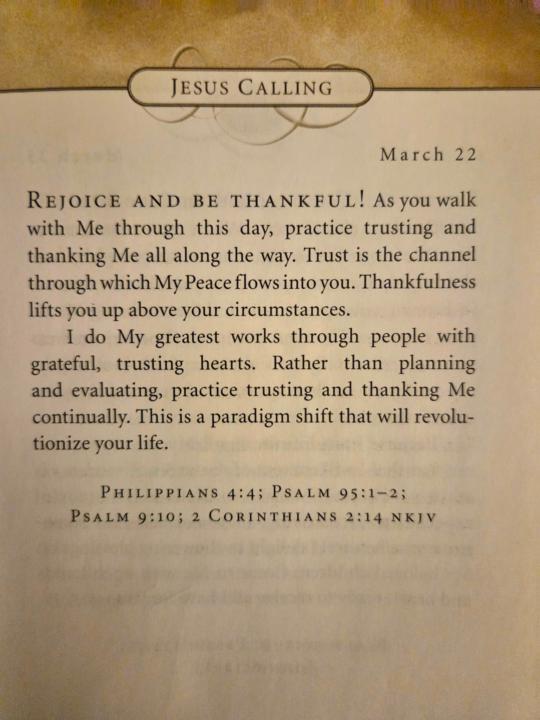 Jesus calling,  daily devotion 