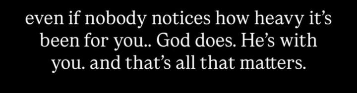 All that matters 
