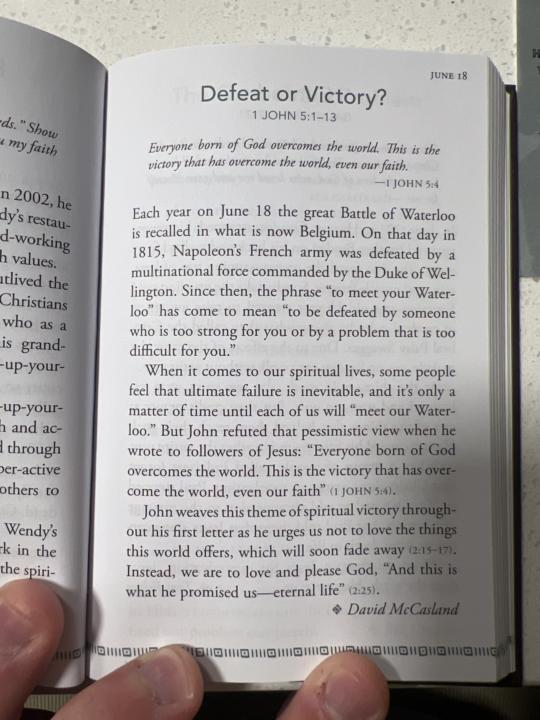 Stand Strong Devotional June 18