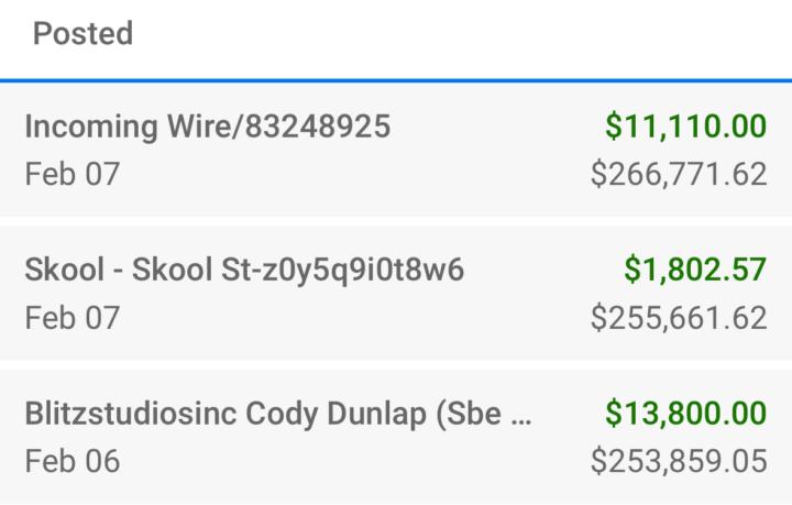 $47,000 in 1 week