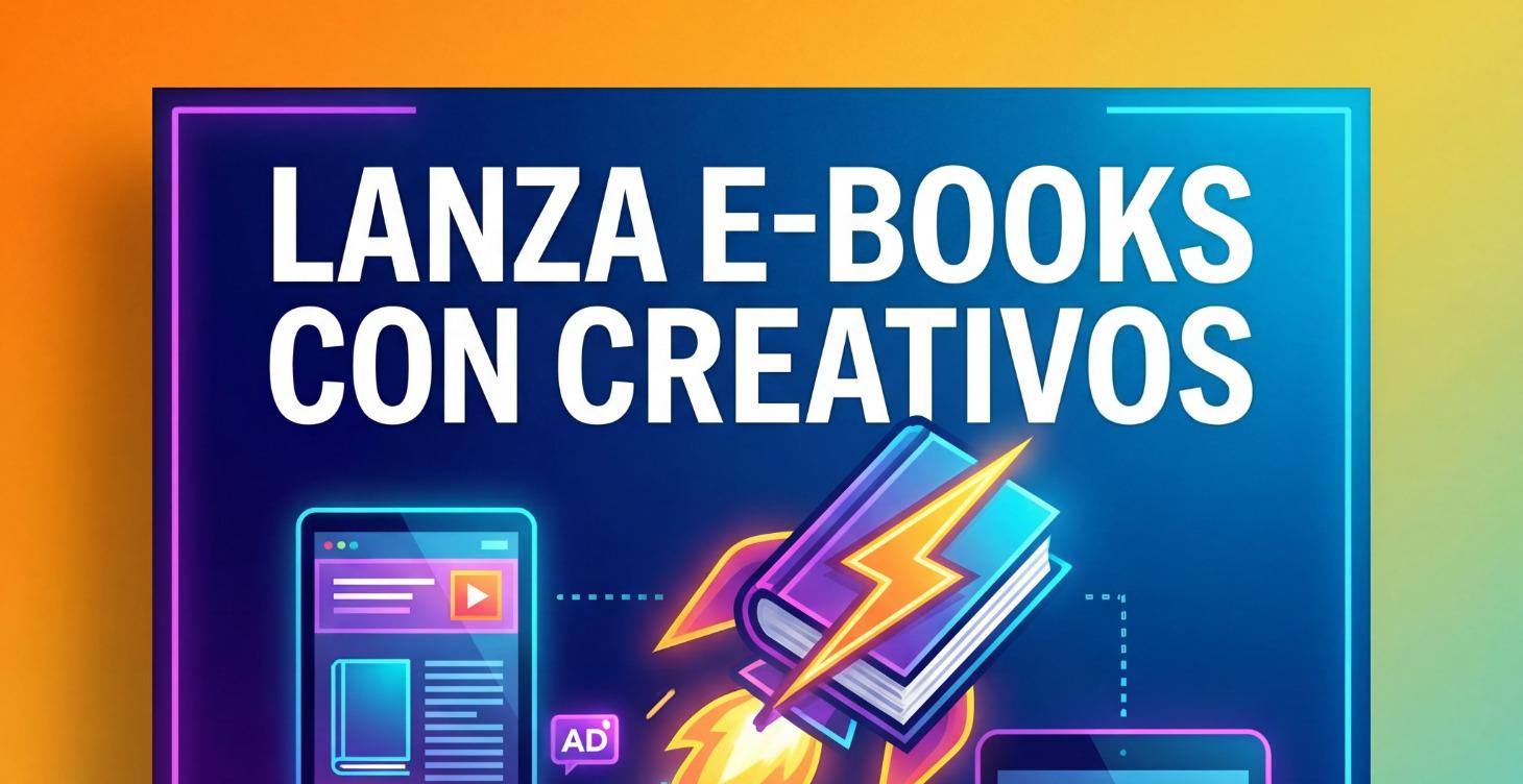 Lanza E-books con creativos