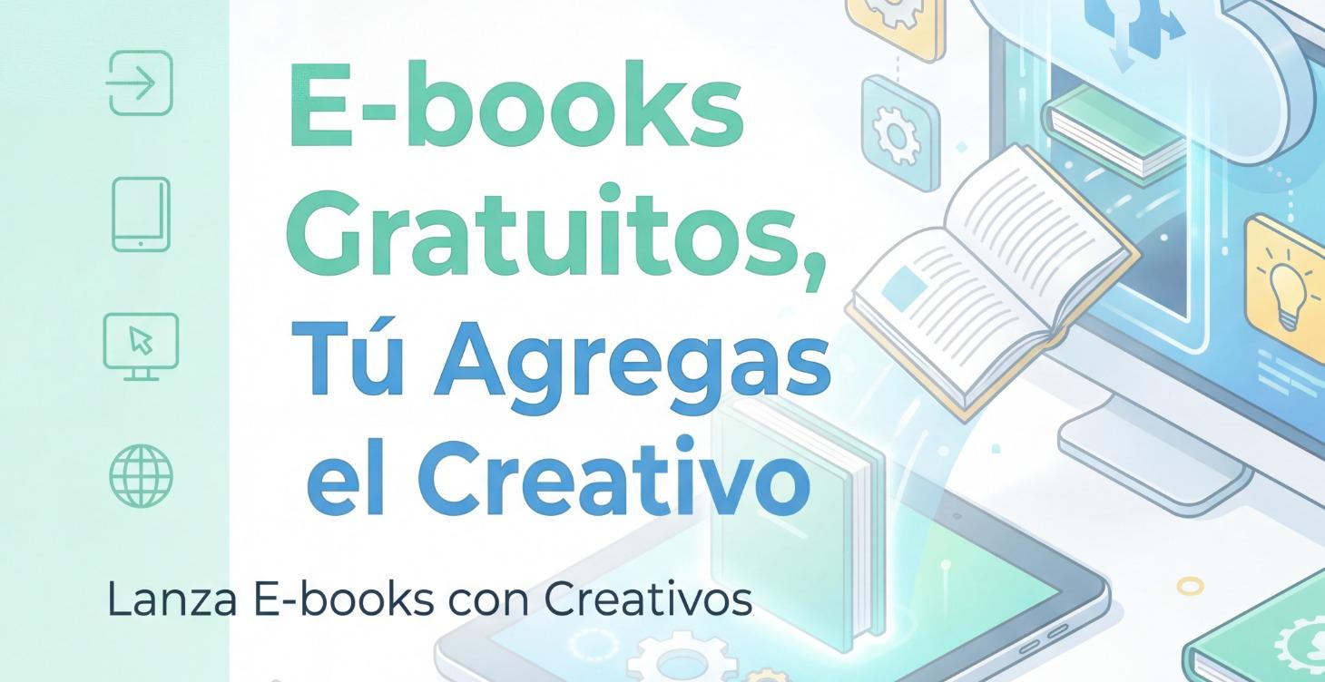 Lanza E-books sin Creativos