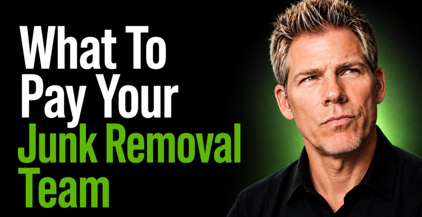 What To Pay Your Junk Removal Team