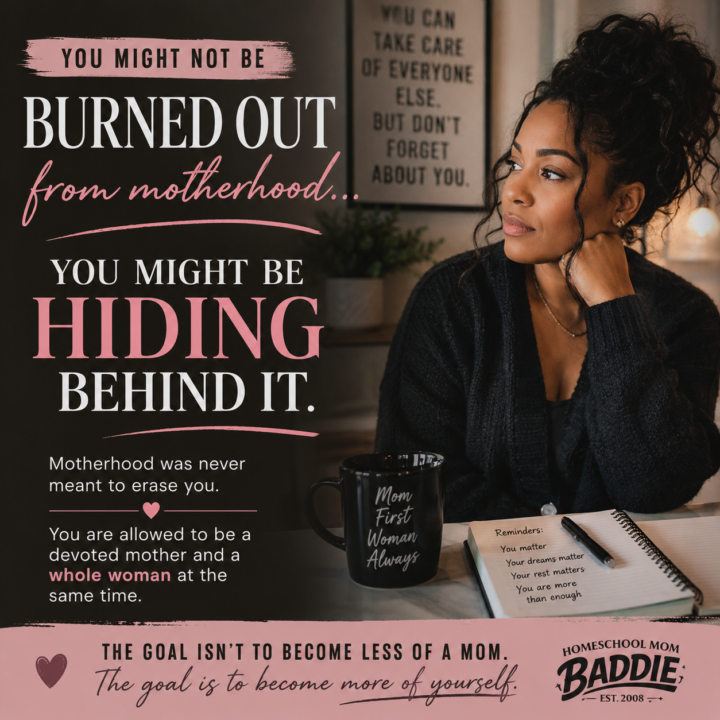 You might not be burned out from motherhood