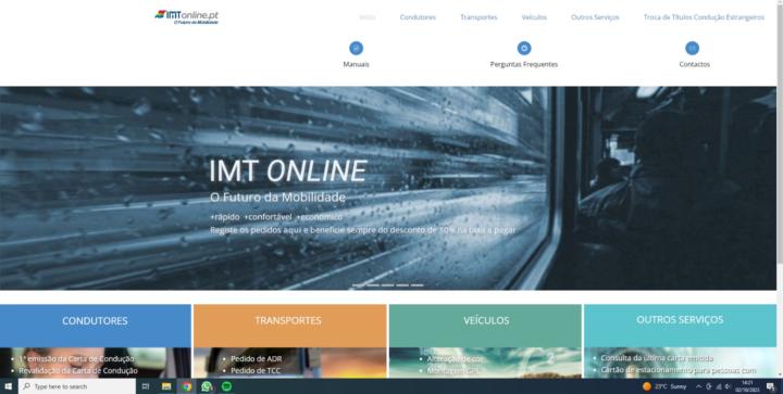 Are you registed with IMT ("The future of motoring in Portugal")? 🚙