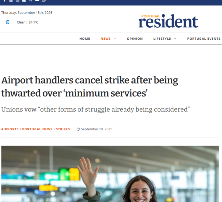 AIRPORT STRIKE CALLED OFF! "Airport handlers cancel strike after being thwarted over ‘minimum services’"