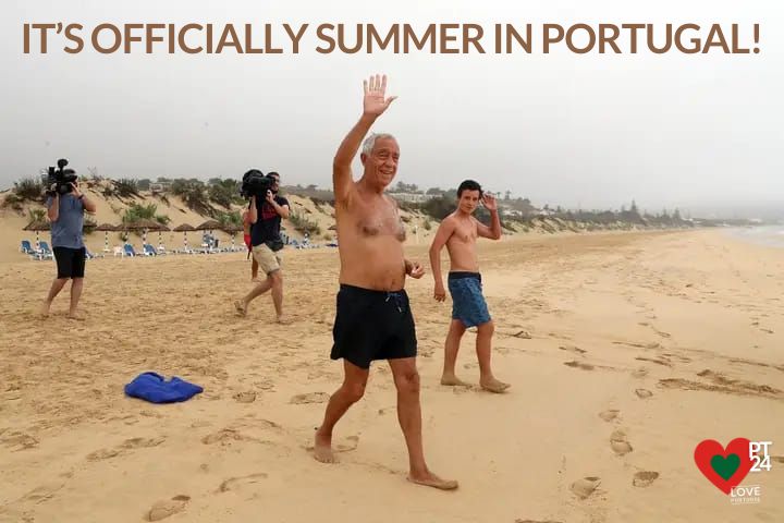 Summer officially here in Portugal! (See you tonight?)