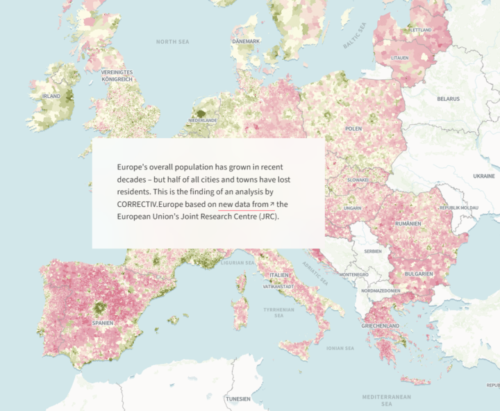 Iberia's shrinking population