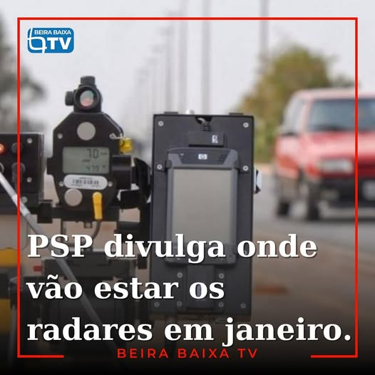 Portuguese Police publish speed camera dates & locations 👮😉