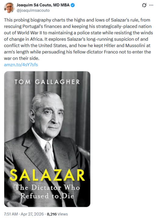 New Salazar biography