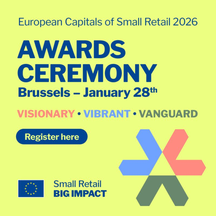 2026 European Capitals of Small Retail (ECoSR)