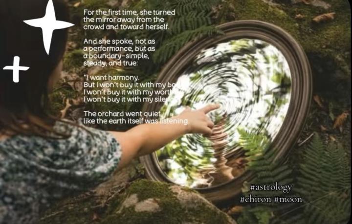 6/23/26 Moon opposite Chiron: The Mirror and the Orchard Wall