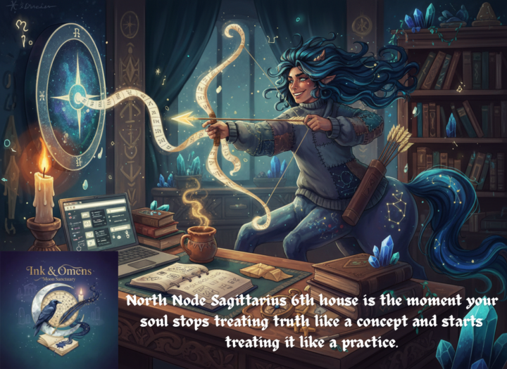 Become the Ritual: ♐️NN 6th House 