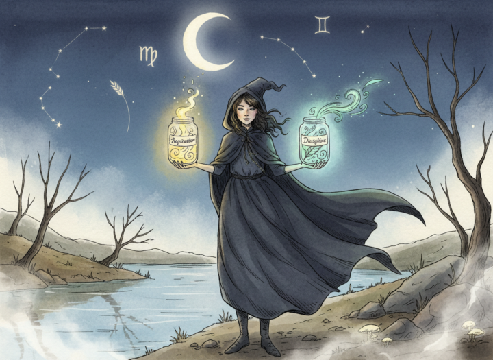 Blessed First Quarter Moon in Virgo! 
