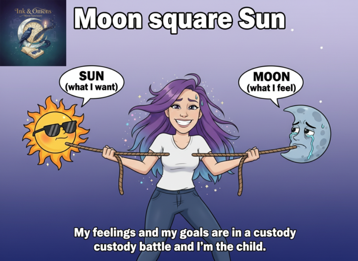 Moon Square Sun Aspect 