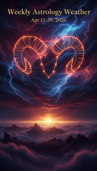 Weekly Astrology Weather 4/12/26-4/19/26