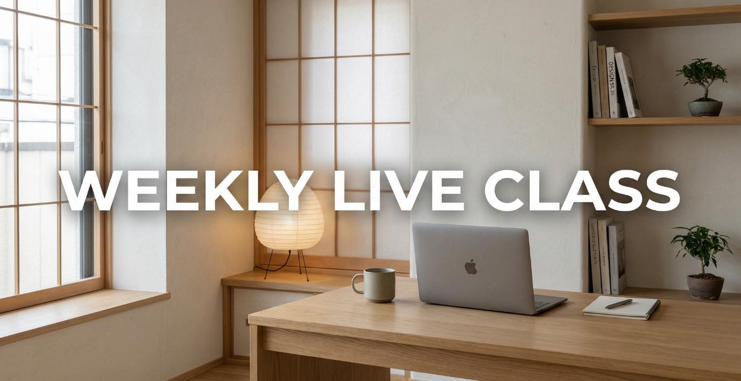 WEEKLY LIVE CLASS