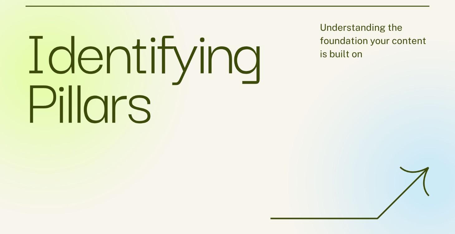 Module 2 - Identifying Pillars