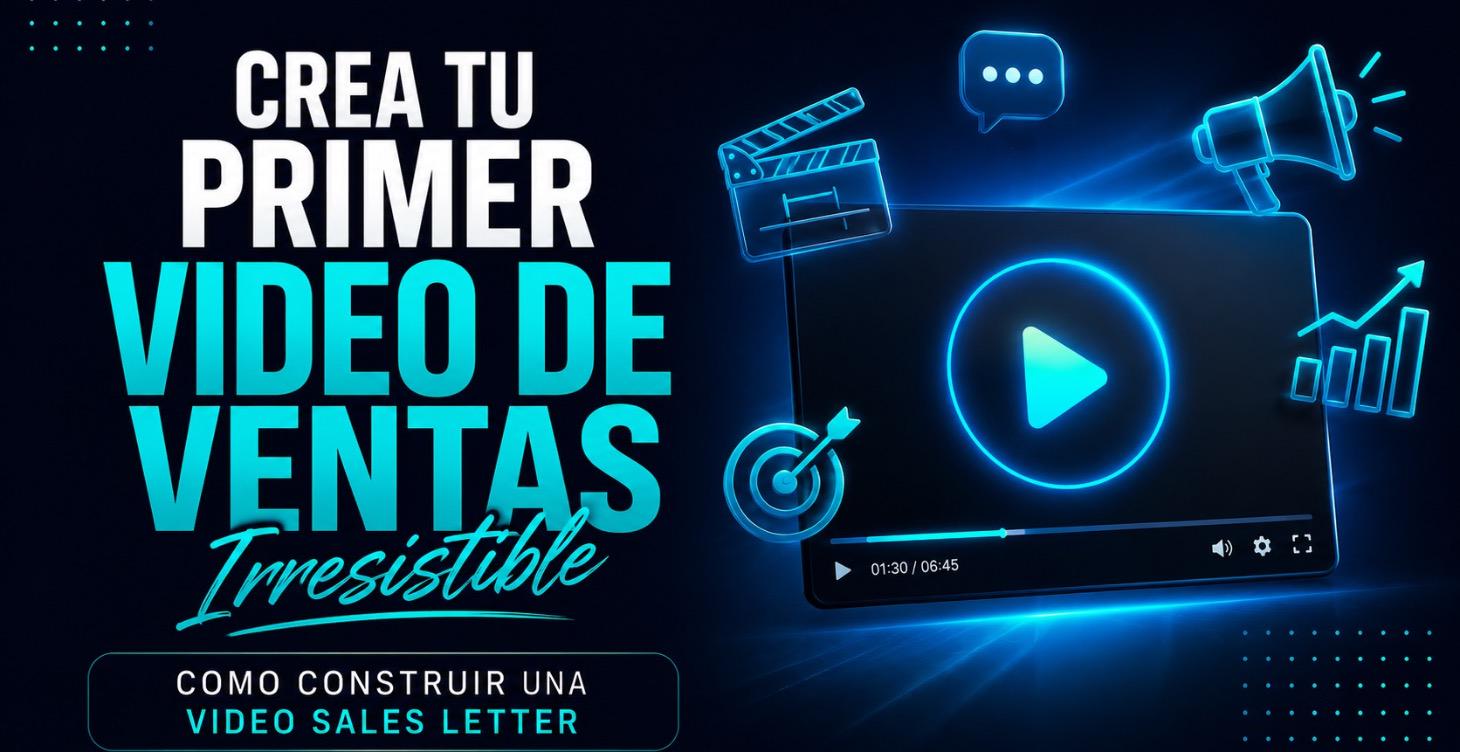 VSL: Crea Tu Primer Video de Ventas Irresistible