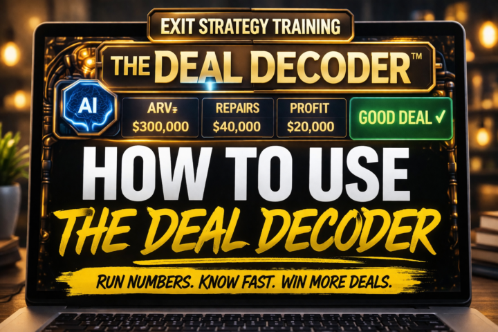START HERE: How To Make Your First $5K With The Exit Strategy